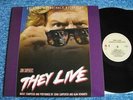 USA LP John Carpenter / Alan Howarth - They Live + 1st PRESS + ORIG. SOUNDTRACK