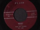 JET TONES: Henry / Twangy 45 (clean copy, close to VG+, lbl smear)