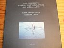 Kim KASHKASHIAN Hindemith The Viola Sonatas 3-LP-Box ECM Digital 1988