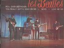 LES BEATLES 45 EP ROLL OVER BEETHOVEN+PS FRANCE RARE 1964