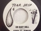 KIRBY ST. ROMAIN: Oh Baby Doll / Summertime Fun 45 (dj, VG++/NM , wol)