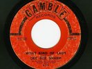 DEE DEE SHARP What Kind Of Lady 45 Rare Orig Red Gamble Label Northern Soul