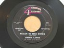 JIMMY LEWIS Feelin In Mah Bones/Don’t Leave Me Darling 45 Rare Soul HEAR