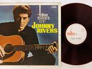 JOHNNY RIVERS BEST OF LIBERTY LP-7581 Japan PROMO Red Vinyl VINYL LP