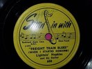 LIGHTNIN' HOPKINS / Brokenhearted Blues - Freight Train Blues /  78rpm Record