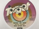 Adam West 45rpm Batman & Robin Vinyl Target Records 1976