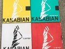 4 Kasabian 10inch Vinyl Singles. Club Foot  Processed Beats Cutt Off Sealed Rare
