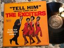 THE EXCITERS   TELL HIM LP   UNITED ARTISTS UAS-6264 Stereo   SIGNED