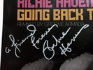 RICHIE HAVENS - GOING BACK TO MY ROOTS HAND SIGNED 12'' RECORD AUTOGRAPHED