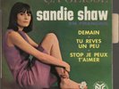 EP SANDIE SHAW CHANTE EN FRANÇAIS : *ÇA GLISSE* PYE - 1967 (LANGUETTE)
