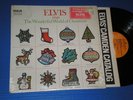 Elvis Presley - THE WONDERFUL WORLD OF CHRISTMAS (LSP-4579) - Shrink Sticker