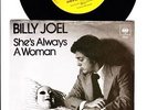 Billy Joel - She's Always a Woman - Movin' Out - 7 Inch Vinyl Single - HOLLAND