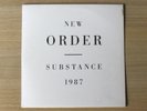 New Order - Substance Double LP  Vinyl     UK 1987     FACT 200 Embossed  VG++
