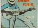 Lightnin' Hopkins - Country Blues LP - Tradition Mono