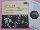 SXL 6225 MOZART Symphony No.40 No.41 Jupiter New Philharmonic Giulini Decca NB
