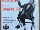WEE WILLIE HARRIS - ROCKIN WITH EP DECCA DFE 6465 - TRI RARE ROCK N ROLL 1958