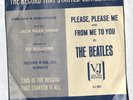 Beatles VJ 581 Please, Please Me/From Me to You & beatlemania promo sleeve