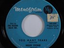 R&B Soul 45 MILES STONE Too Many Tears MONOGRAM HEAR