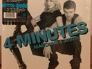 Madonna - 4 Minutes / Give It 2 Me - 7” Gatefold Sleeve Double Pack White Vinyl