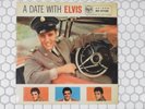 ELVIS PRESLEY   A DATE WITH ELVIS   UK RCA SILVER SPOT MONO LP 1B/1B FIRST PRESS