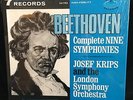 BEETHOVEN Symphonies Complete - JOSEF KRIPS, LSO - ST 7LP BOXSET FACTORY SEALED