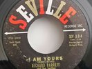 Richard Barrett & Sevilles  Seville 104   I AM YOURS  (DOO WOP 45) PLAYS GREAT