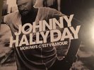 JOHNNY HALLYDAY mon pays c'est l'amour vinyls blanc édition collector  RARE
