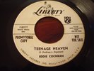 Eddie Cochran. Teenage Heaven b/w I Remember. Liberty Promo EX 45
