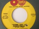 STEVIE WONDER-SOME DAY AT CHRISTMAS /THE MIRACLES OF CHRISTMAS -TAMLA 54142.VG+
