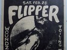 vtg org FLIPPER TOILING MIDGETS WOUNDZ 11x17 Punk Flyer poster kbd hardcore h/c