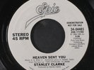 STANLEY CLARKE: Heaven Sent You / Same 45 (dj, Modern Soul) Soul