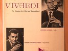 ANTONIO JANIGRO VIVALDI 6 SONATAS CELLO HARPSICHORD WESTMINSTER 18628 NM GREAT