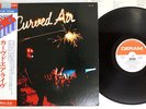 CURVED AIR LIVE DERAM GP-146 Japan OBI VINYL LP