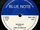 BOBBY HUTCHERSON & GERALD WILSON-Brother Rap & California Soul 45-BLUE NOTE