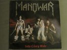 MANOWAR INTO GLORY RIDE LP ORIG '83 MFN 6 RARE UK HEAVY METAL ROCK GEM VG/VG+