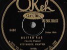 OKEH 8480 - SYLVESTER WEAVER - GUITAR RAG / DAMFINO STUMP - EE-*
