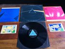 Pink Floyd - Dark Side Of The Moon 1973 solid blue triangle original UK