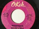 MAJOR LANCE - INVESTIGATE - US ORIGINAL - O'KEH 4-7250 PLAYS WELL FREE UK P&P 