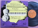 RUGGIERO RICCI & BUSSOTTI Strauss Violin ORIG Decca LXT 2818 UK-1954 LP EX