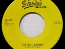 LINK DAVIS - HEAR IT -  SIXTEEN CHICKS / DEEP IN HEART FOOL - 1956 ROCK-A-BILLY
