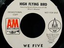 WE FIVE-High Flying Bird-Near Mint 1967 Promo 45-A&M #894 Beverly Bivens