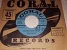 BUDDY HOLLY It Doesn't Matter Anymore/Raining In My Heart PROMO 45 Coral 9-62074