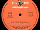 THE BEATLES – AND NOW: – S*R - RARE SWISS/AUSTRIAN