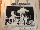 LED ZEPPELIN live in Seattle 73' tour bootleg vinyl LP record.