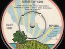 60s 70s Skinhead Reggae JIMMY CLIFF the harder they come '72 UK 7