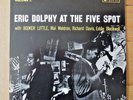 ERIC DOLPHY AT THE FIVE SPOT Prestige LP 1961 BOOKER LITTLE, MAL WALDRON, ED BLA