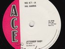 HAL HARRIS Jitterbop Baby SCORCHING rockabilly 45 UNISSUED tracks 1st issue HEAR