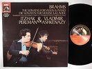 PERLMAN (violin), ASHKENAZY (piano) Brahms Sonatas EMI DIGITAL 2 LPs GERMANY
