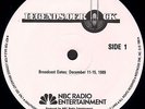 BEACH BOYS - LEGENDS OF ROCK - 2 LP NBC Radio Show 1989