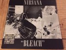 Nirvana Bleach White Vinyl UK Pressing 13 Track Sub Pop Inner Sleeve Excellent